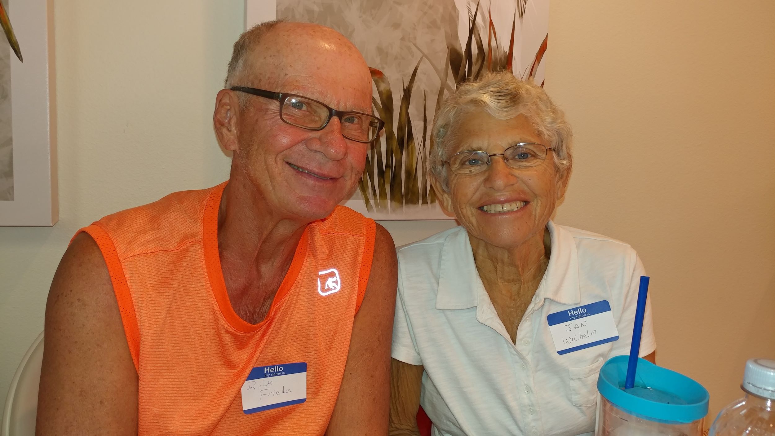 A picture of Dick and Jan of Sarasotapickleball.com