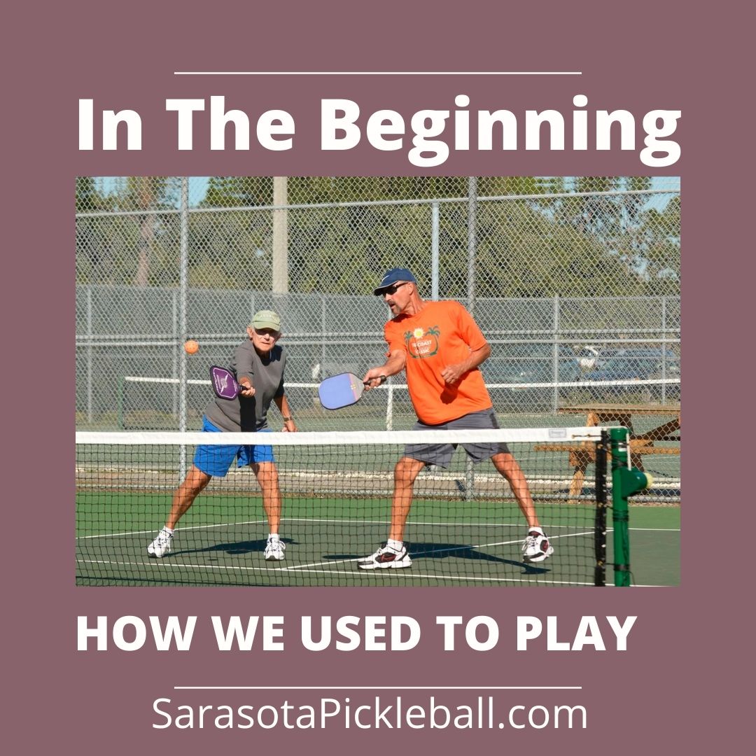 A picture of blog post In The Beginning By Sarasota Pickleball