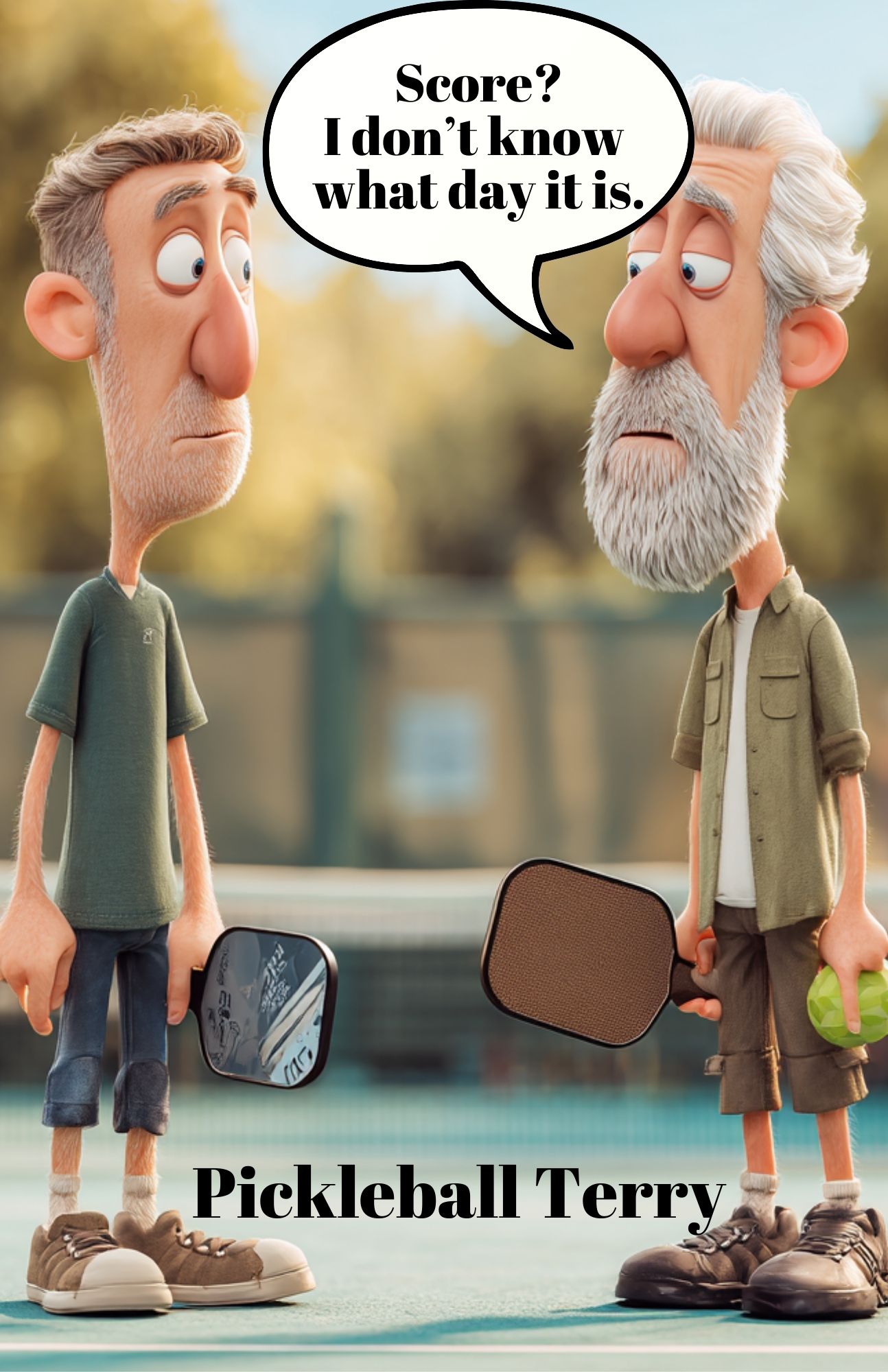 joke about pickleball score